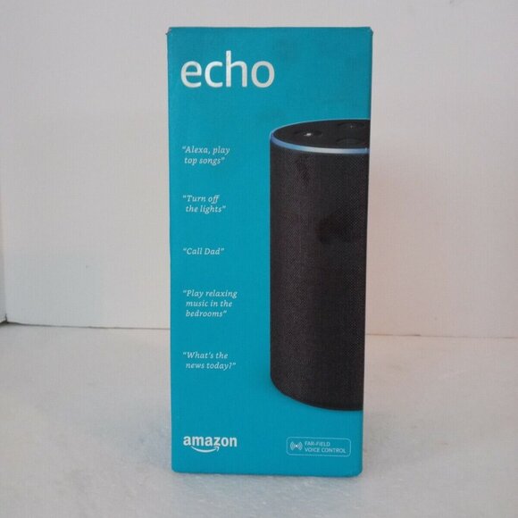 Amazon Echo (2nd Generation) Smart Assistant Speaker Charcoal